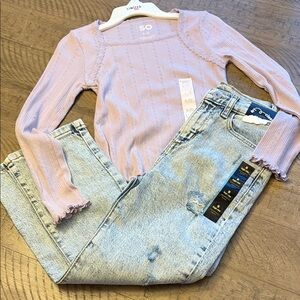 SO Kids Matching Set - Lavender and Light Blue